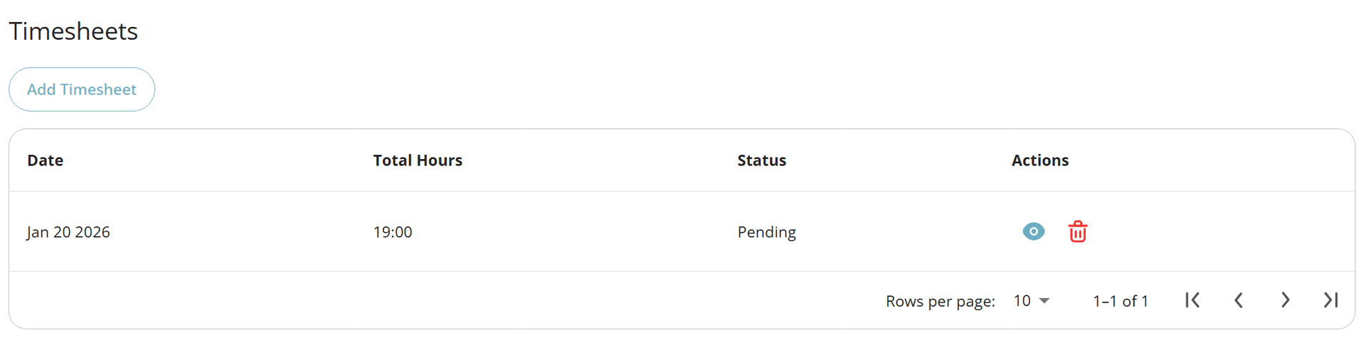Successful timesheet submission confirmation